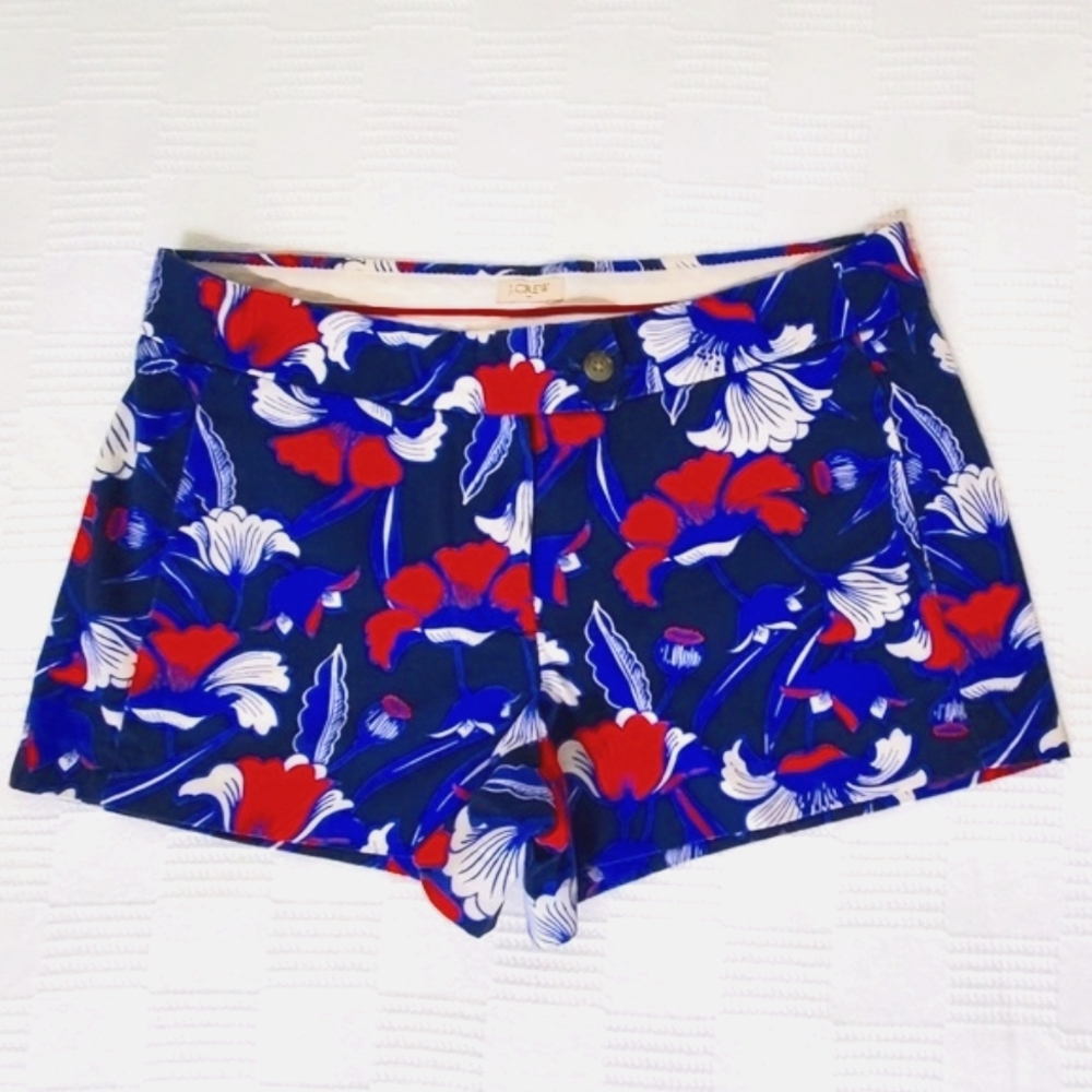 J. Crew Floral Shorts ( Inseam 3”) - Like New